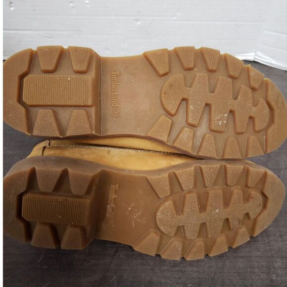 Timberland Tan Leather Boots - Size US 8 - EUC - Picture 5 of 6